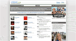 Desktop Screenshot of lyriikat.org